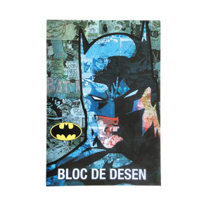 Bloc Desen A4 160G 16F Batman 