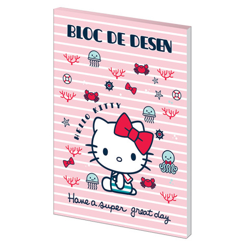 Bloc Desen A4 16C 160Gr Hello Kitty