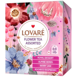 Ceai Lovare - Assorted Flower Tea - cutie cu pliculețe 32*1.5g