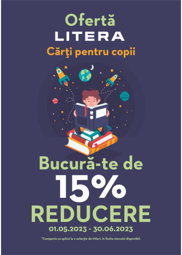 15% reducere pentru zeci de titluri Litera