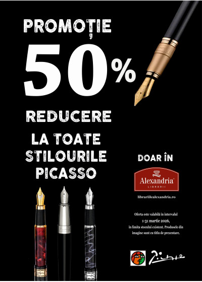 50% reducere la toate stilourile PICASSO 50% reducere la toate stilourile PICASSO