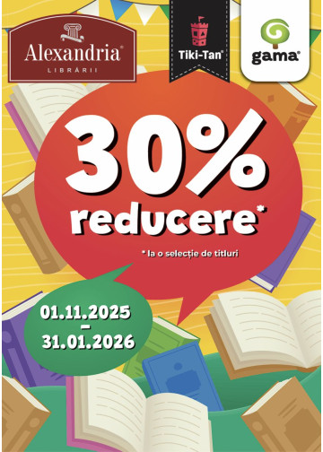 30% reducere la zeci de titluri GAMA