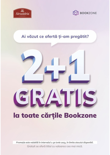 2+1 GRATUIT pentru toate titlurile Bookzone