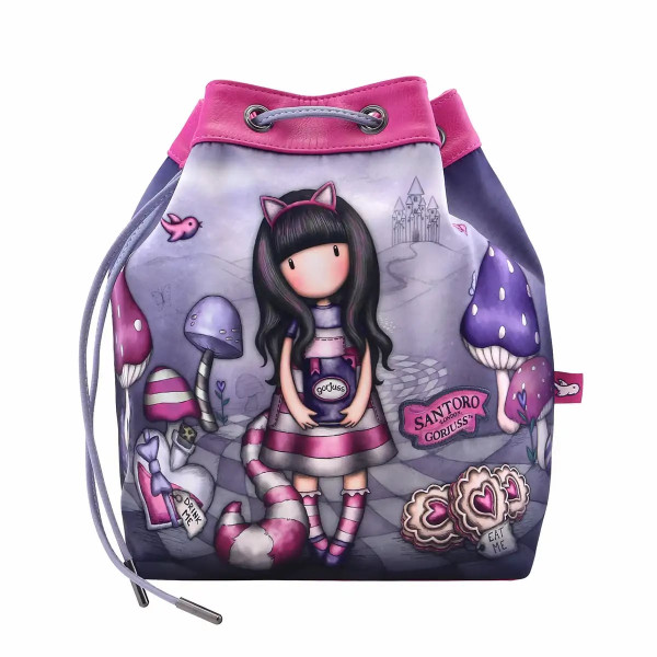 Geantă rucsac, Gorjuss, Cheshire Cat
