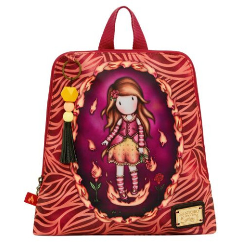 Rucsac mini, Gorjuss, Fire In My Heart, 27 x 27 x 9 cm