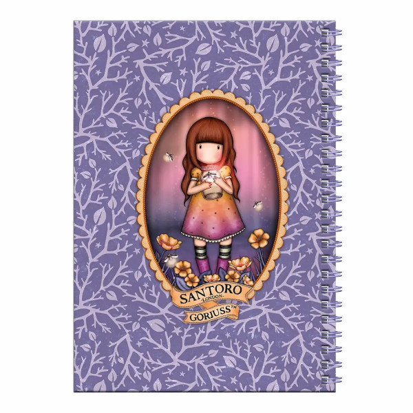 Caiet A4 Gorjuss, Firely Dawn cu accesorii școlare Caiet A4 Gorjuss, Firely Dawn cu accesorii școlare