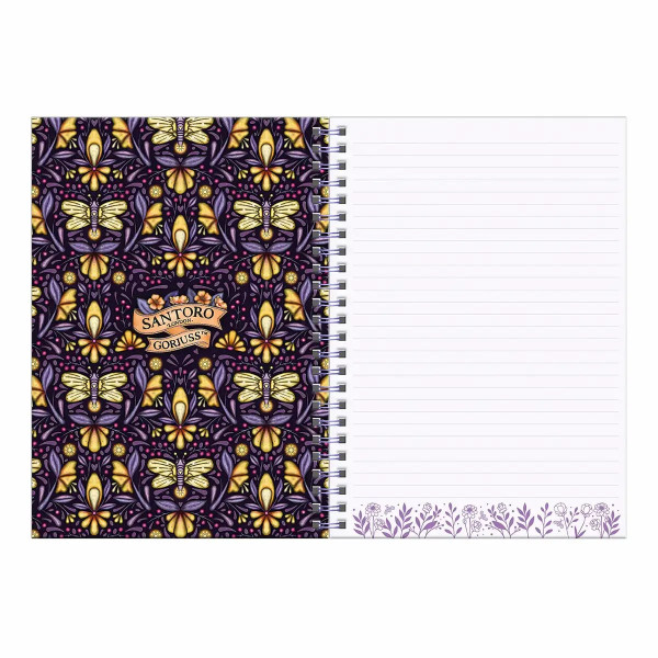 Caiet A4 Gorjuss, Firely Dawn cu accesorii școlare Caiet A4 Gorjuss, Firely Dawn cu accesorii școlare