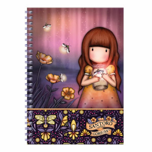 Caiet A4 Gorjuss, Firely Dawn cu accesorii școlare