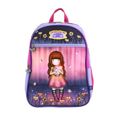 Ghiozdan copii Gorjuss, Firefly Dawn, 1 compartiment, 33x43x20 cm