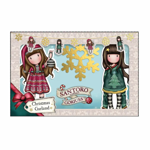 Ghirlandă, Gorjuss, Merry and Bright