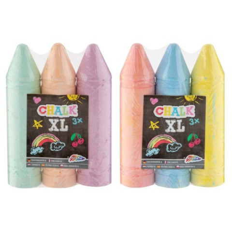 Cretă colorată XL 3 culori Jumbo