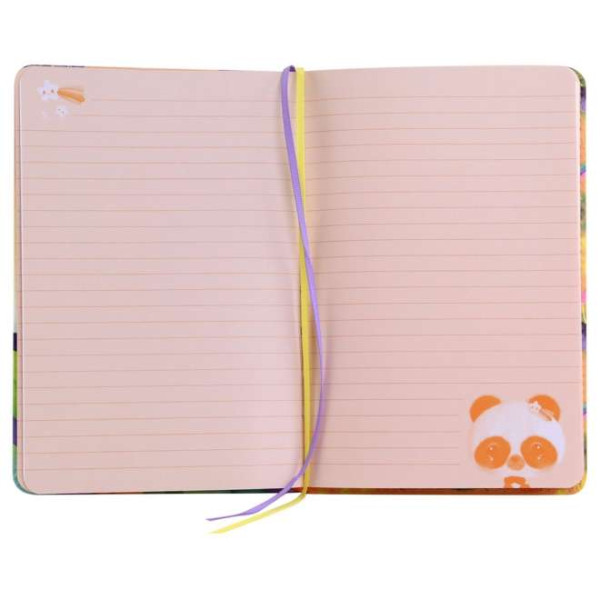 Jurnal Bangoberry Pally Panda, 192 pagini, 13x19x2 cm