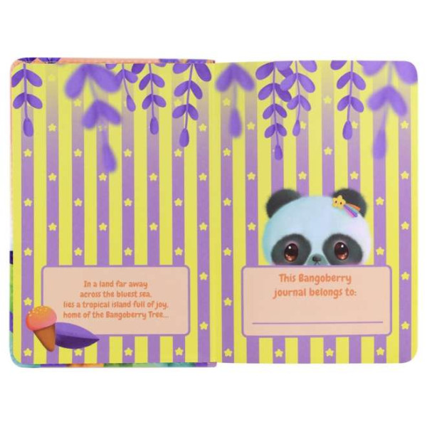 Jurnal Bangoberry Pally Panda, 192 pagini, 13x19x2 cm