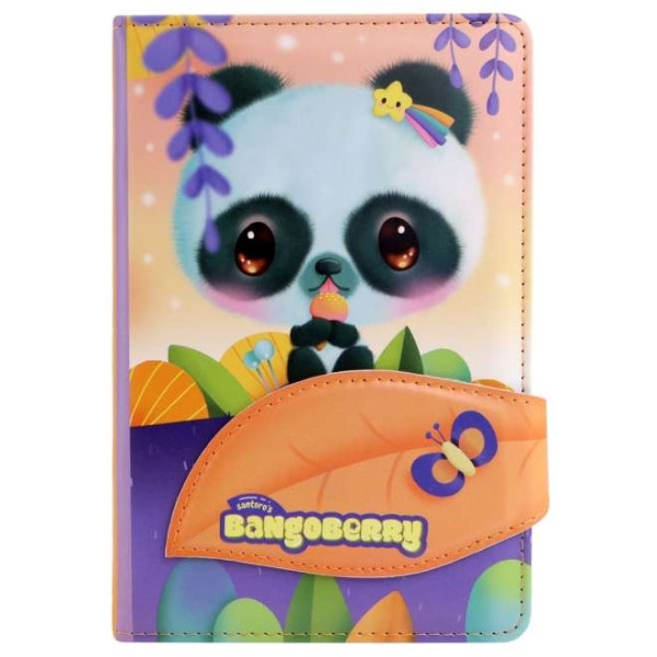 Jurnal Bangoberry Pally Panda, 192 pagini, 13x19x2 cm