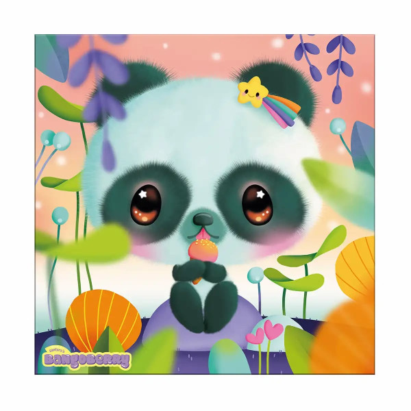 Puzzle Bangoberry, Pally Panda, 48 piese