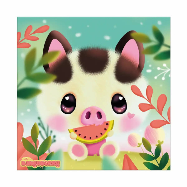 Puzzle Bangoberry, Piggy Porcușorul, 48 piese Puzzle Bangoberry, Piggy Porcușorul, 48 piese