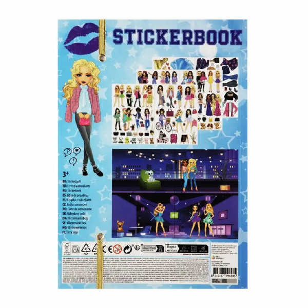 Carte stickere Creative Craft, A4, tematică modă