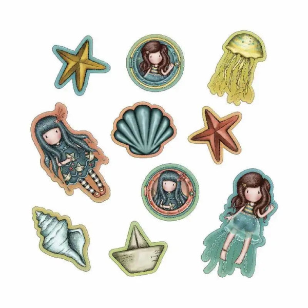 Bandă Stickere Santoro Gorjuss, diverse modele