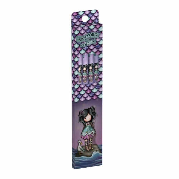 Set creioane Santoro Gorjuss, diverse modele, Grafit