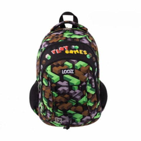 Ghiozdan Ergonomic cu 3 compartimente Premium Looz Play Games