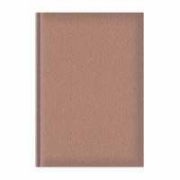 Agendă nedatată A5 Adria, hârtie ivory, copertă auriu roze