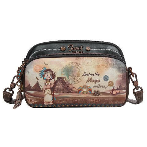 Geantă damă Janet crossbody 22x6x14 cm