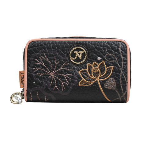Portofel Janet Lotus Lover 20X3X10 cm