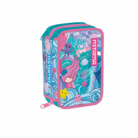 Penar Mitama, 3 compartimente, design marin, 14.5 x 7.4 x 20 cm Penar Mitama, 3 compartimente, design marin, 14.5 x 7.4 x 20 cm