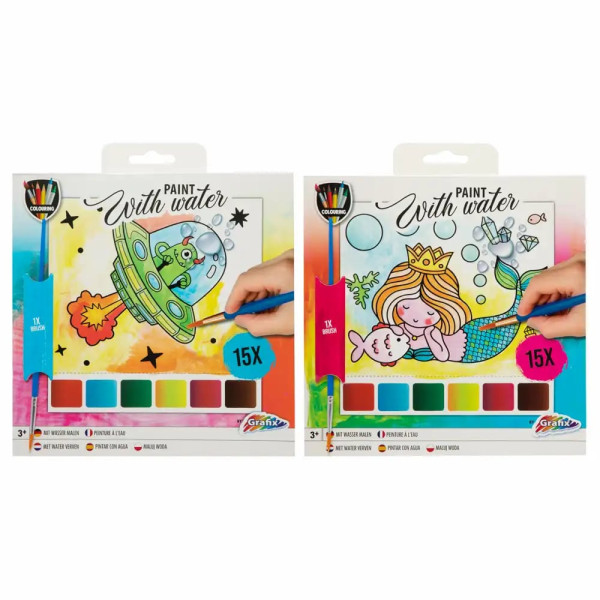 Set pictură Creative Craft, 15 planșe, 20x20, culori incluse