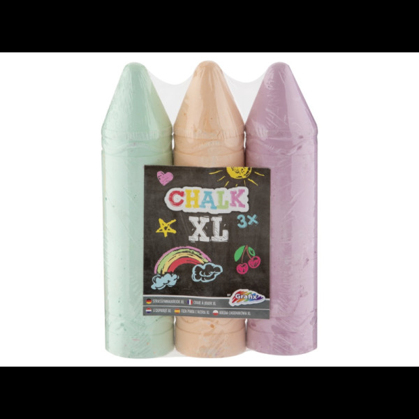 Cretă colorată XL 3 culori Jumbo