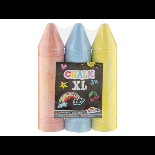 Cretă colorată XL 3 culori Jumbo