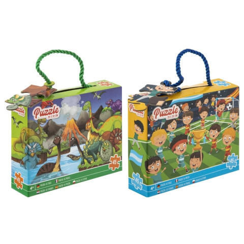 Puzzle 45 piese băieți Grafix, diverse modele