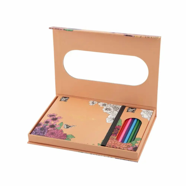 Set creativ Creative Craft, 10 culori, carte de colorat, 48 file