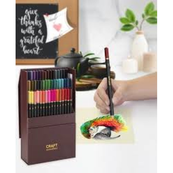Set 48 creioane colorate Grafix Craft Sensations