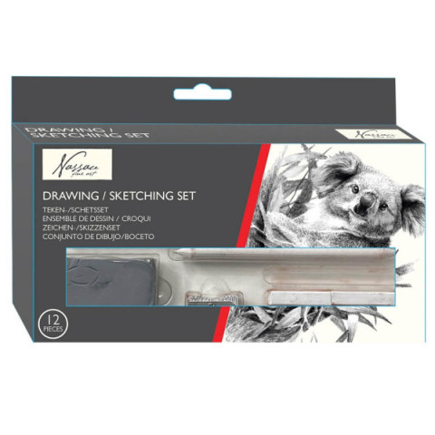 Set pentru desen si schite Nassau Fine Art
