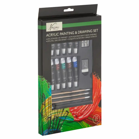 Set 20 de piese Creative Craft, pictură și desen