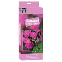 Set pictura cu diamante, Craft Sensations, Fluture, 7ani+, 30x40cm, Multicolor Set pictura cu diamante, Craft Sensations, Fluture, 7ani+, 30x40cm, Multicolor