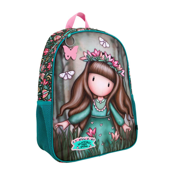 Rucsac copii Gorjuss, Wildflower, 1 compartiment, 34x43x16 cm