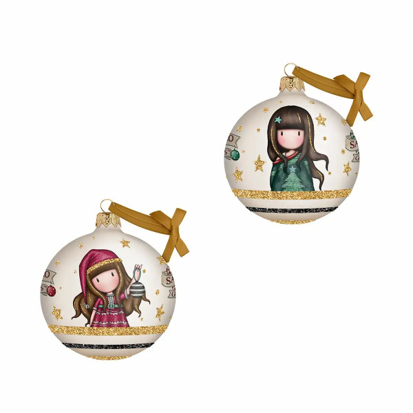 Set globuri, Gorjuss, Merry and Bright