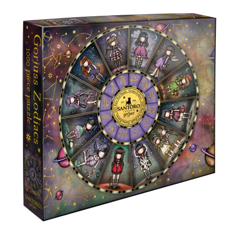 Puzzle Gorjuss, 1000 piese, Zodiile si constelatiile