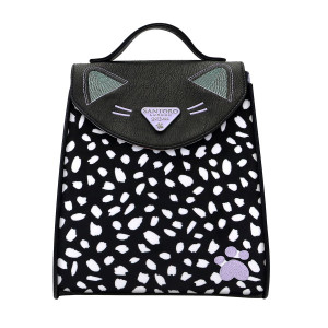 Rucsac fashion cu clapetă, Gorjuss, Smitten Kitten