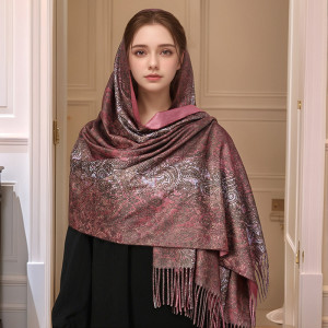 Esarfa cu franjuri 70 x 180 cm - model A1