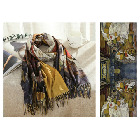 Esarfa cu franjuri 70 x 180 cm - model Y