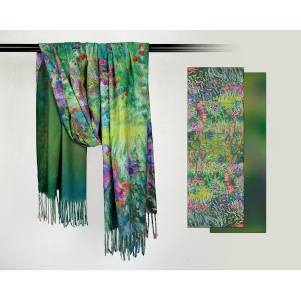 Esarfa cu franjuri 70 x 180 cm - model A