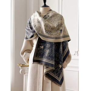 Esarfa cu 2 fete, 65 x 185 cm - model J