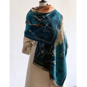 Esarfa cu 2 fete, 65 x 185 cm - model N