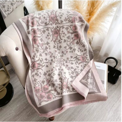 Esarfa cu 2 fete, 65 x 185 cm - model B