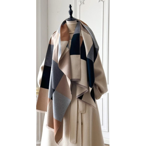 Esarfa cu 2 fete, 65 x 185 cm - model D