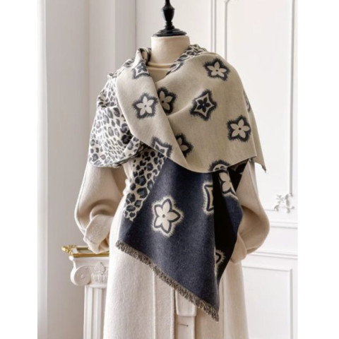 Esarfa cu 2 fete, 65 x 185 cm - model H