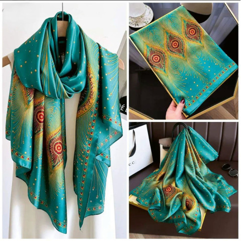 Esarfa satin 180 x 80 cm - model 14